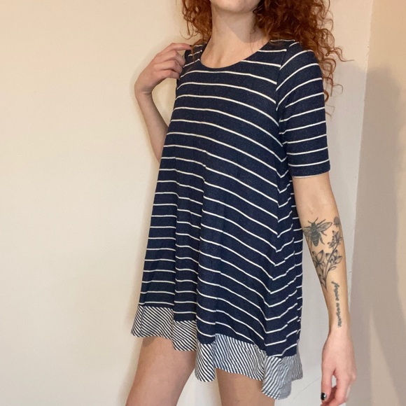 Super cute striped shift dress! From anthropology, size S - Picture 4 of 13